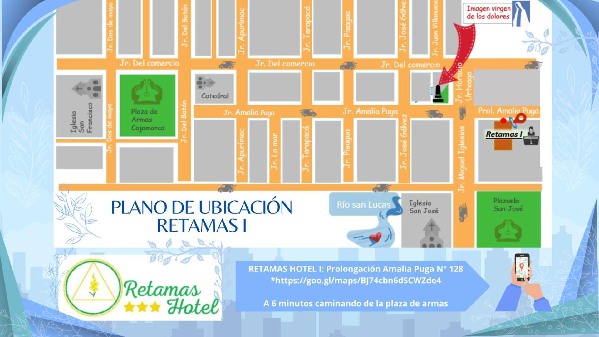 Retamas Hotel Cajamarca Dış mekan fotoğraf